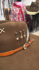 CHAPEU CASCA DE BALA PRALANA  ORIGINAL TRES CRAVOS