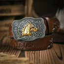 Cinto Cavalo Nobre em Couro Premium